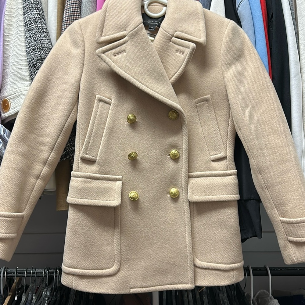 JCrew Stadium Cloth Coat